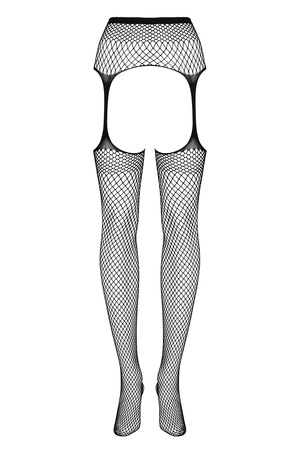 Obsessive Garter stockings S815 Wyrób pończoszniczy pończochy do pasa, czarny