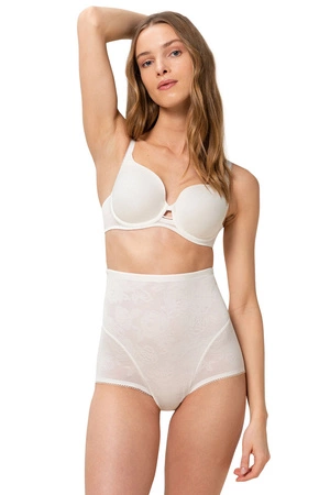 Triumph 10206011 Wild Rose Sensation Highwaist Majtki wysokie figi, 00GZ-silk white