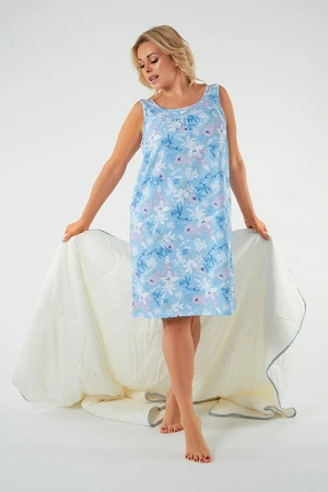 Italian Fashion Kaweri sz.r. Nocna koszula, druk/niebieski