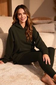 Vivisence 9207kmpl Komplet legginsy + bluza, zielony