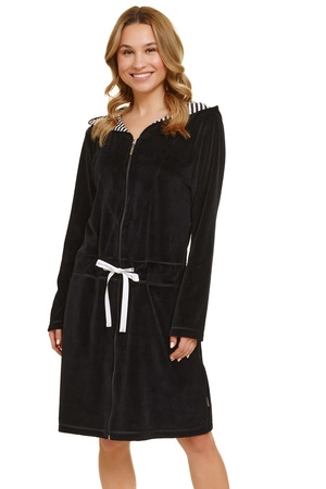 Doctor Nap SWO.1008 Nocna szlafrok, black