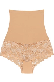 Wol-Bar Preciosa Majtki figi modelujące, beż