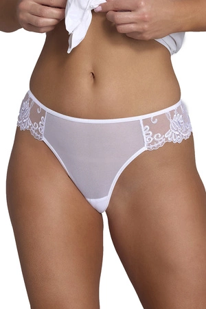 Wol-Bar Sartarella Majtki stringi, biały