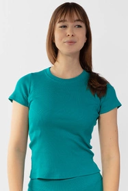 Dkaren Halima-Kpl Komplet legginsy + bluzka, nefti