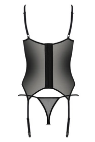 Passion Varella corset Gorset sexy, black