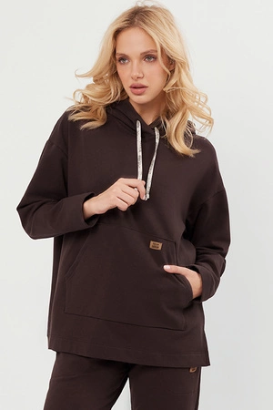 Italian Fashion Lagos dł.r. Bluza nierozpinana, brąz