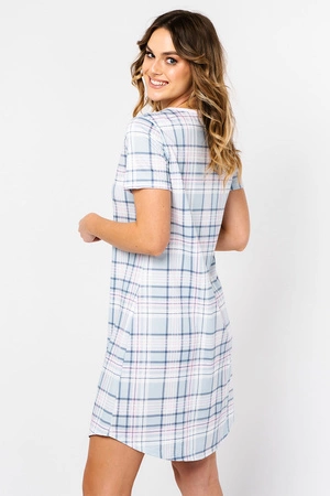 Italian Fashion Allison kr.r. Nocna koszula, druk/błękit