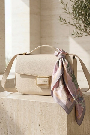 Vivisence OUTLET T0026 Torebka na ramię, ecru