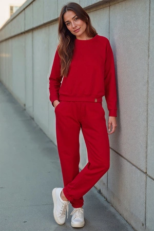 Vivisence 9104 Spodnie dres, czerwony