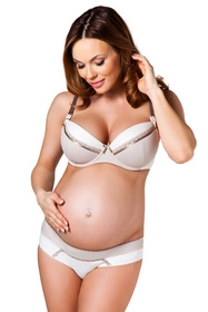 Alles Mama Caffe Latte U Biustonosz do karmienia, beżowy