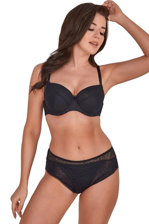 Gaia 594 Sandy Biustonosz półusztywniany, czarny 2