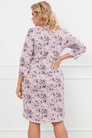 Italian Fashion Lacenta r.3/4 Nocna koszula, druk/róż