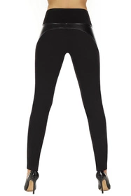 Bas Bleu Spencer Legginsy klasyczne, black