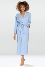 Dkaren Melissa Nocna szlafrok, błękit