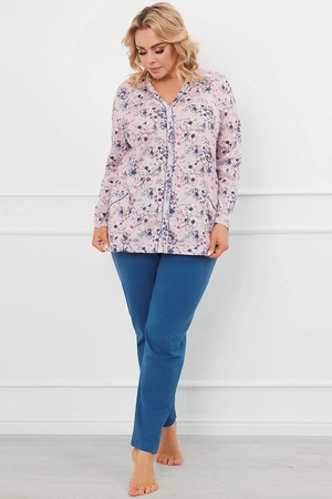 Italian Fashion Lacenta dł.r. dł.sp. Nocna piżama, druk/jeans