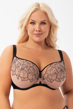 Gorsenia K924 Palmira Biustonosz miękki, czarny