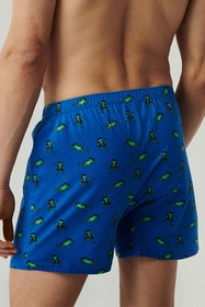 Atlantic 2MBH-006 2-pack Majtki bokserki, granat/niebieski