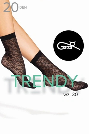 Gatta Trendyline 30 Wyrób pończoszniczy skarpetki, nero