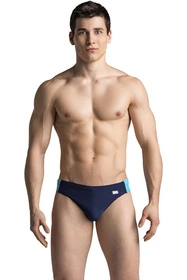 gWINNER Zbych Kostium kąpielowy kąpielówki, granatowo-niebieski