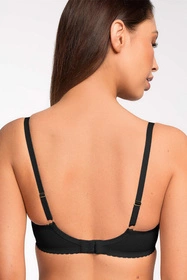 Bella Misteria 6-13 Miękki dotyk Biustonosz usztywniany, czarny