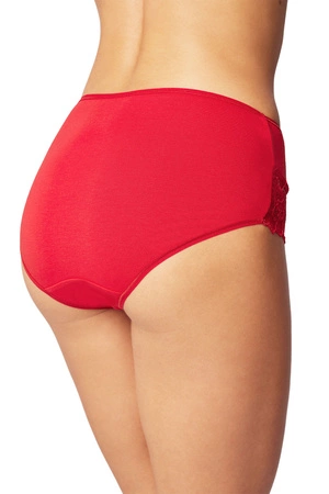 Vivisence 4008 Majtki wysokie figi, czerwony