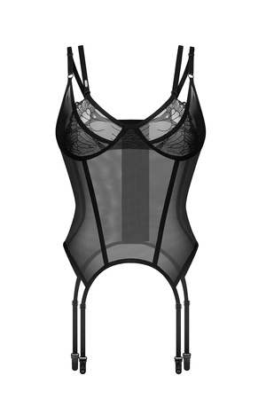 Obsessive Arrowel corset Gorset sexy, black