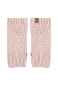 Vivisence 7216 Rękawiczki dzianinowe, różowy