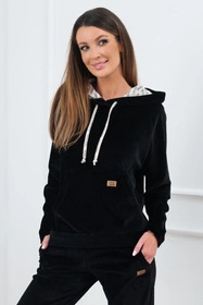 Italian Fashion Oliw dł.r. Bluza nierozpinana, czarny