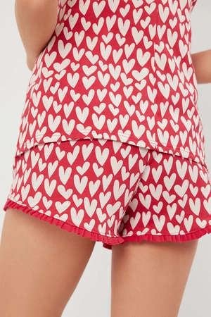 Italian Fashion Evora ws.r. kr.sp. Nocna piżama, druk/c.czerwony