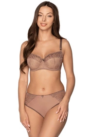 Gaia 1107 Elena Biustonosz półusztywniany, mokka