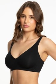Julimex Jelly Bra Basic Biustonosz braletka, czarny