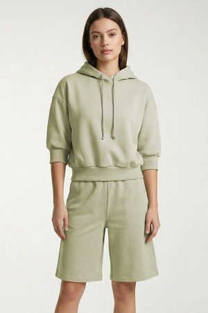Vivisence 9210kmpl Komplet szorty + bluza, oliwkowy