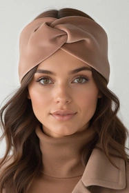 Vivisence 70109 Nakrycie głowy opaska, beżowy
