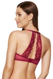 Gorteks Charlize/B2 Biustonosz miękki, bordowy