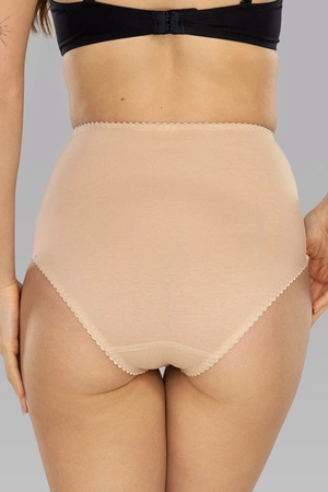 Mitex Eva 3-pak Majtki wysokie figi, beż