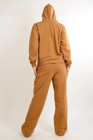 Dkaren DK-K-B8 Komplet bluza+spodnie, brąz