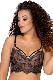 Ava 2008 Jardin Biustonosz półgorset, black