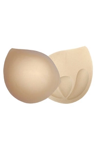 Julimex WS-30 wkładki piankowe samoprzylepne extra push up Akcesoria do biustonosza wkładki, beżowy