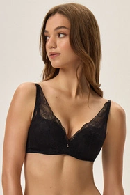 Henderson Fabbie 42143 Biustonosz push-up, czarny