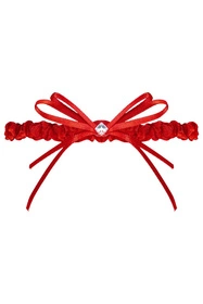 Julimex PW-42 Berlin Wyrób pończoszniczy podwiązka, czerwony