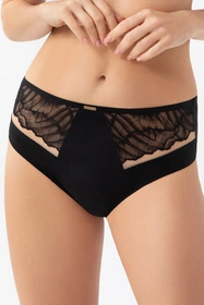 Gorsenia K955 Celia Majtki brazyliany, czarny
