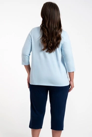 Italian Fashion Arietta r.3/4 sp.3/4 Nocna piżama, niebieski