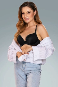 Vivisence 1041 Biustonosz push-up, czarny