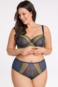 Gorsenia K799 Arianna Majtki figi, granatowy