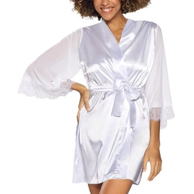 Dkaren Bonnie Nocna peniuar, biały