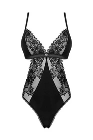 Obsessive Maderris teddy Body sexy, czarny