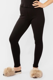 Dkaren Halima-Kpl Komplet legginsy + bluzka, czarny