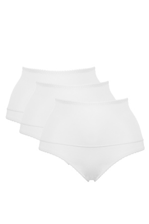 Mitex Iga 3-pak Majtki figi modeluj�ce, bia�y