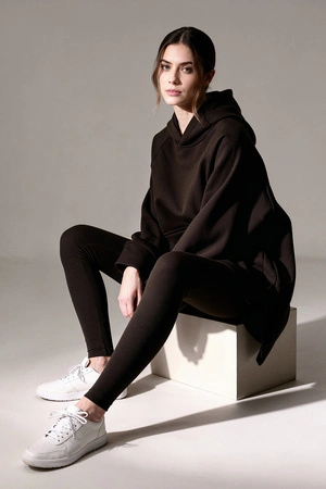 Vivisence 9006 Bluza nierozpinana, brązowy