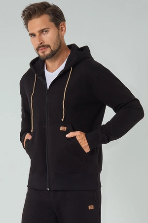 Italian Fashion Darwin dł.r. Bluza rozpinana, czarny